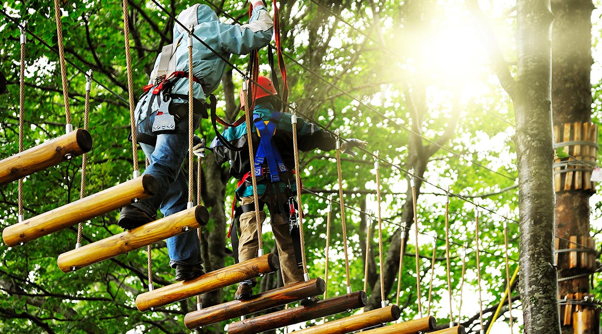 Ropes course